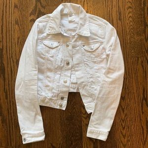 White Jean Jacket